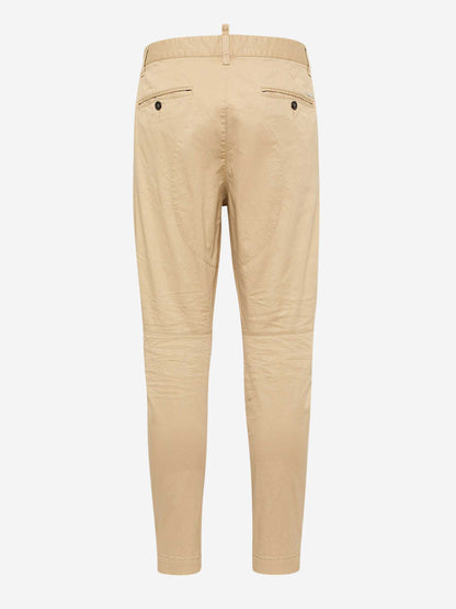 Outlet online Dsquared2 Hombre Pantalones Chinos D2 color Beige sku 521-003267 01 - Foto 4