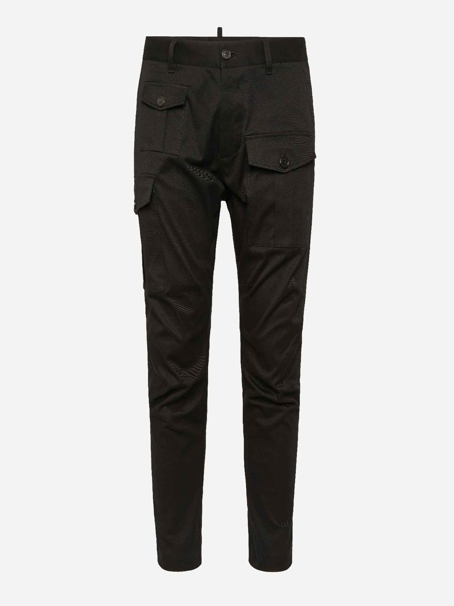 Outlet online Dsquared2 Hombre Pantalones Cargo Algodón color Negro sku 521-003268 01 - Foto 1