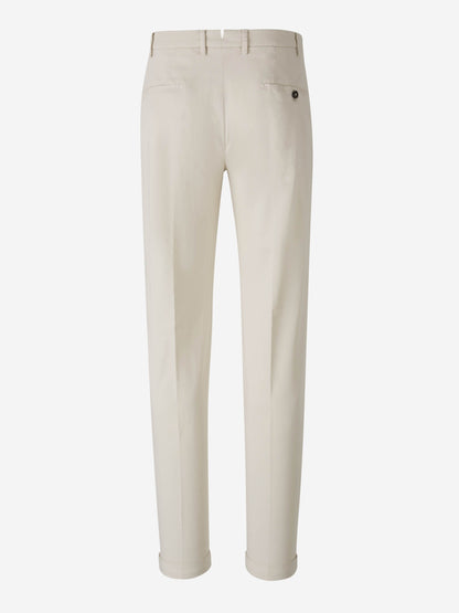 Santa Eulalia Hombre Barcelona Pantalones Formales Algodón color Marfil sku 521-003269 01 - Foto 2