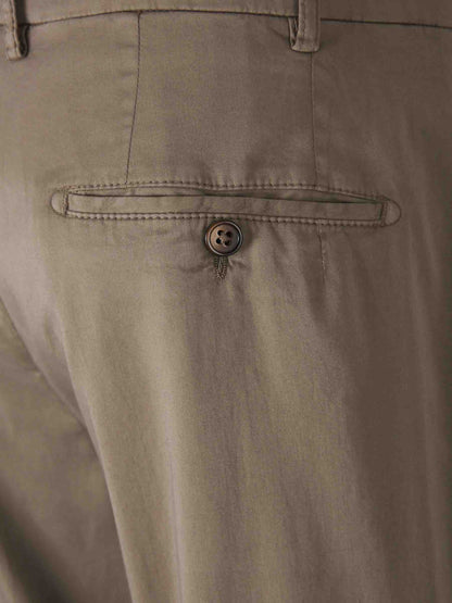 Santa Eulalia Hombre Barcelona Pantalones Formales Algodón color Camel sku 521-003269 03 - Foto 4