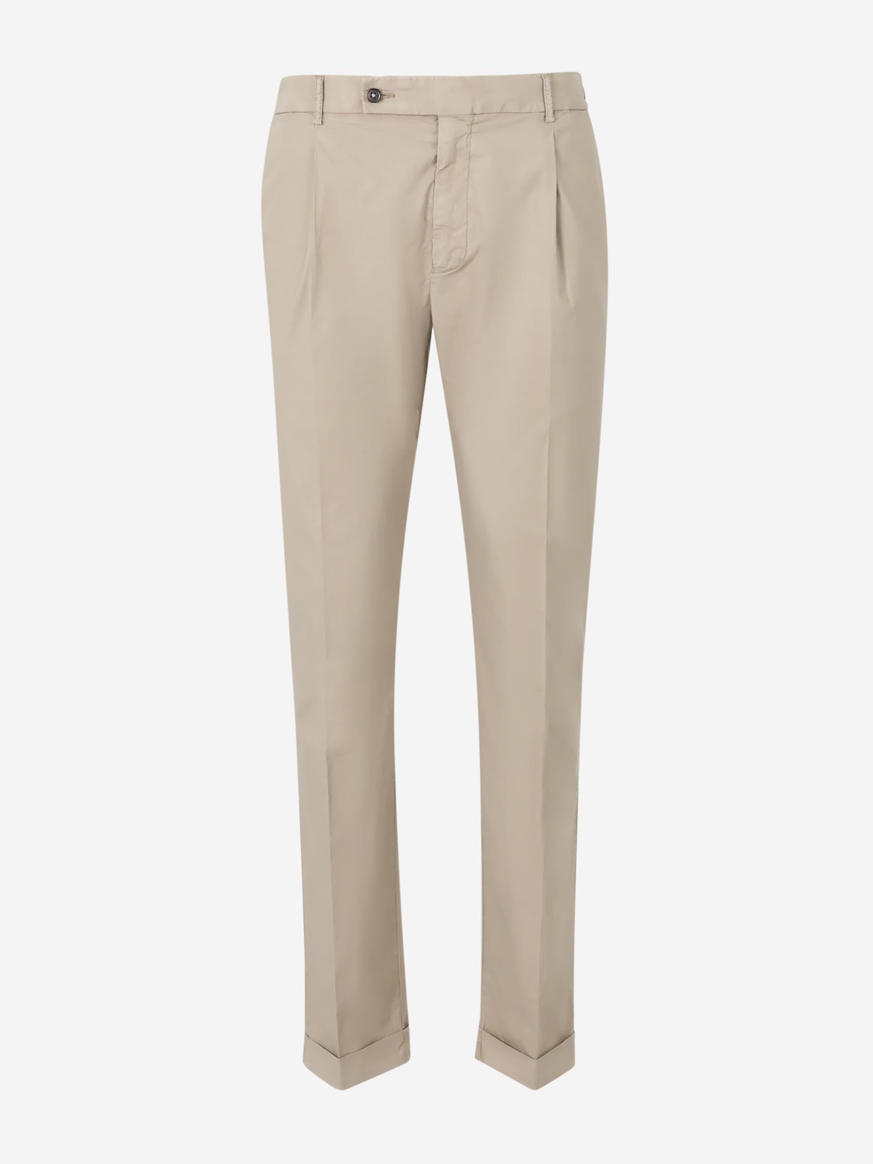 Outlet online Santa Eulalia Hombre Pantalones Formales Pinzas color Camel sku 521-003270 02 - Foto 1