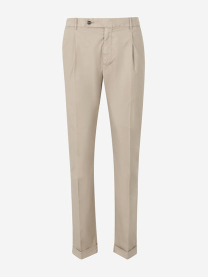 Outlet online Santa Eulalia Hombre Pantalones Formales Pinzas color Camel sku 521-003270 02 - Foto 1