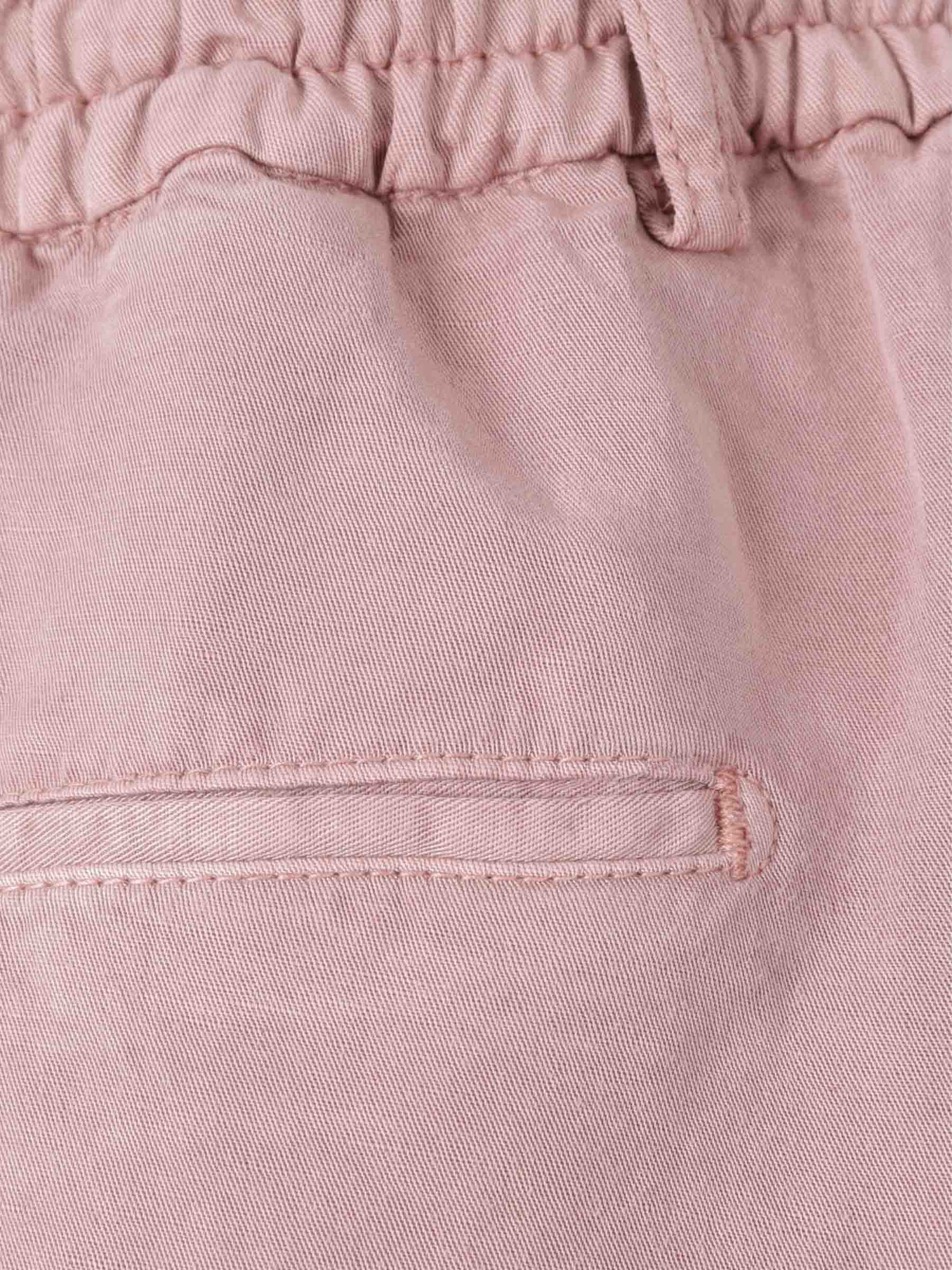 Outlet online Santa Eulalia Hombre Pantalones Chinos Elástico color Rosa sku 521-003271 04 - Foto 3