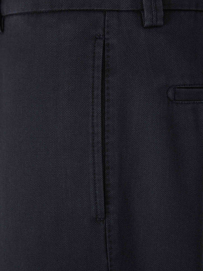 Berwich Hombre Barcelona Pantalones RetroLong Lana color Azul Noche sku 521-003274 02 - Foto 3