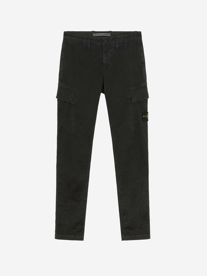 Outlet online Stone Island Hombre Pantalones Cargo Stretch color Negro sku 521-003278 01 - Foto 1