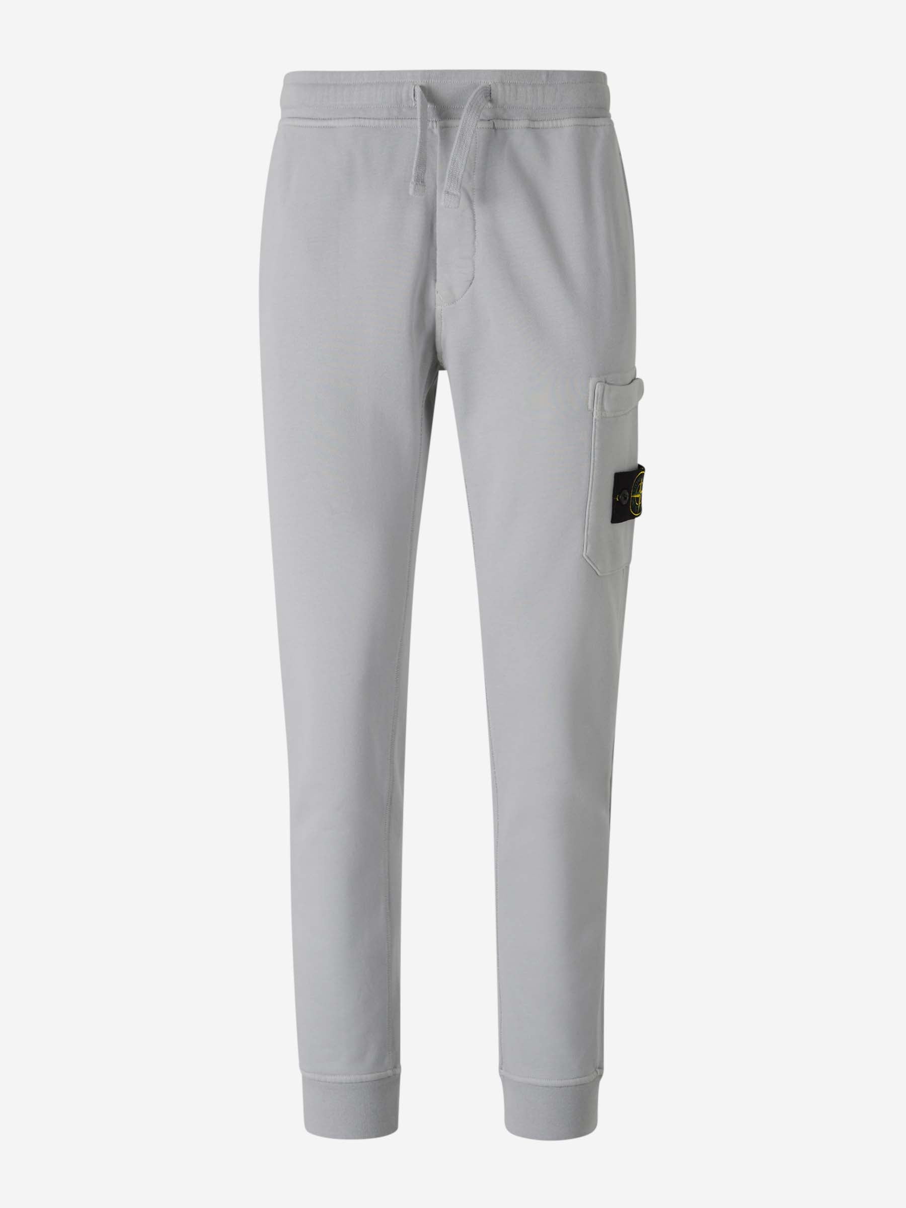 Stone Island Hombre Barcelona Pantalones Joggers Logo color Gris Piedra sku 521-003281 02 - Foto 1