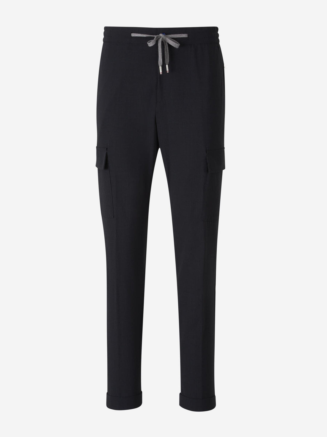 Marco Pescarolo Hombre Barcelona Pantalones Cargo Lana color Azul Noche sku 521-003282 01 - Foto 1