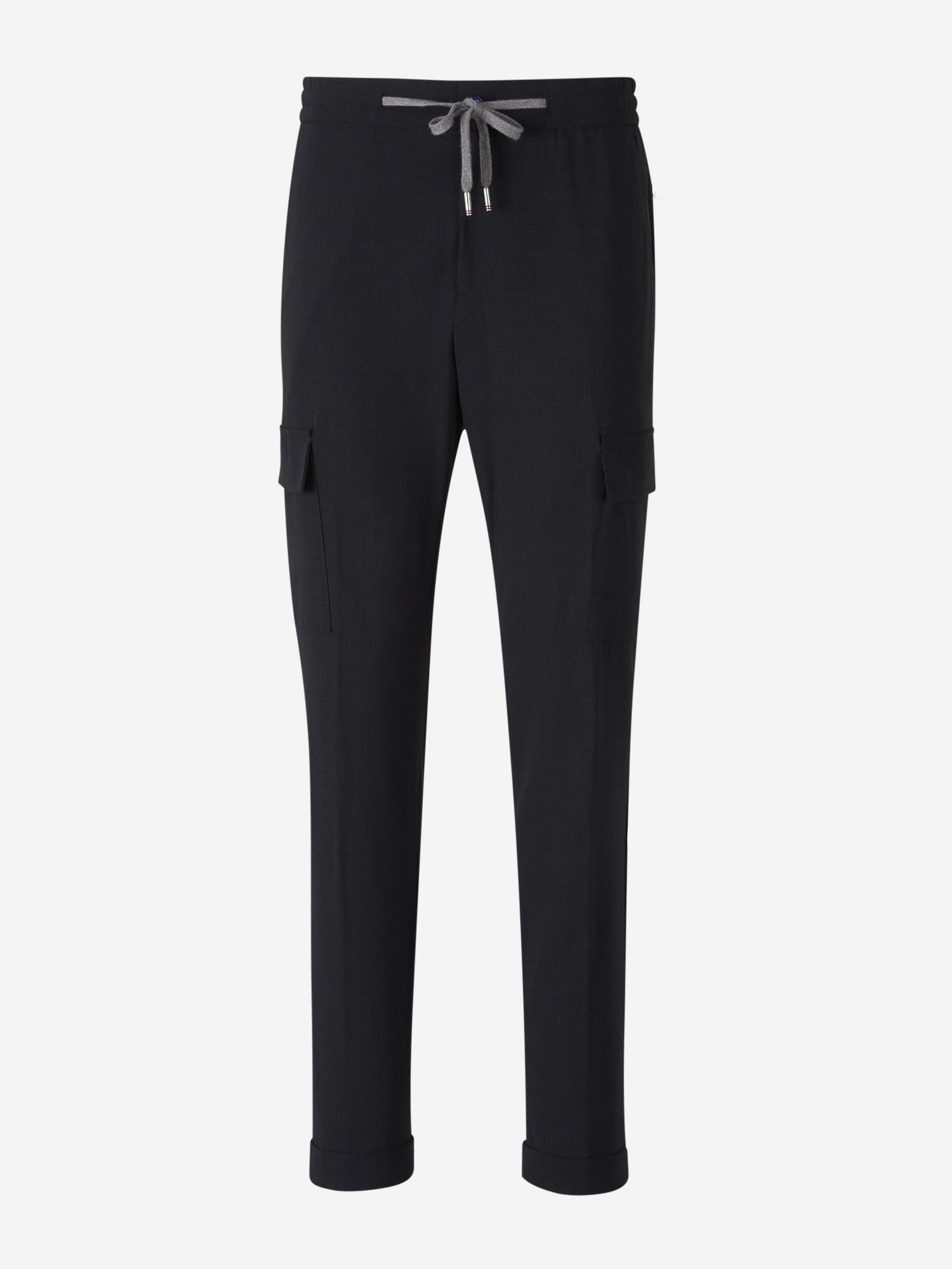 Marco Pescarolo Hombre Barcelona Pantalones Cargo Lana color Azul Noche sku 521-003282 01 - Foto 1