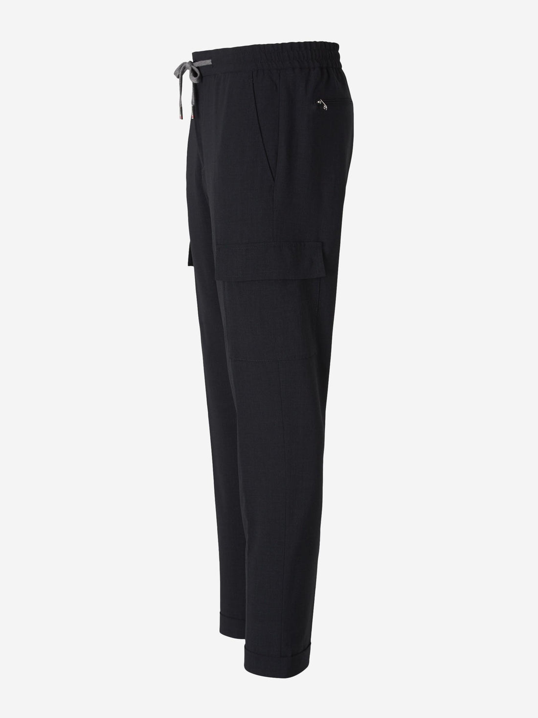 Marco Pescarolo Hombre Barcelona Pantalones Cargo Lana color Azul Noche sku 521-003282 01 - Foto 2