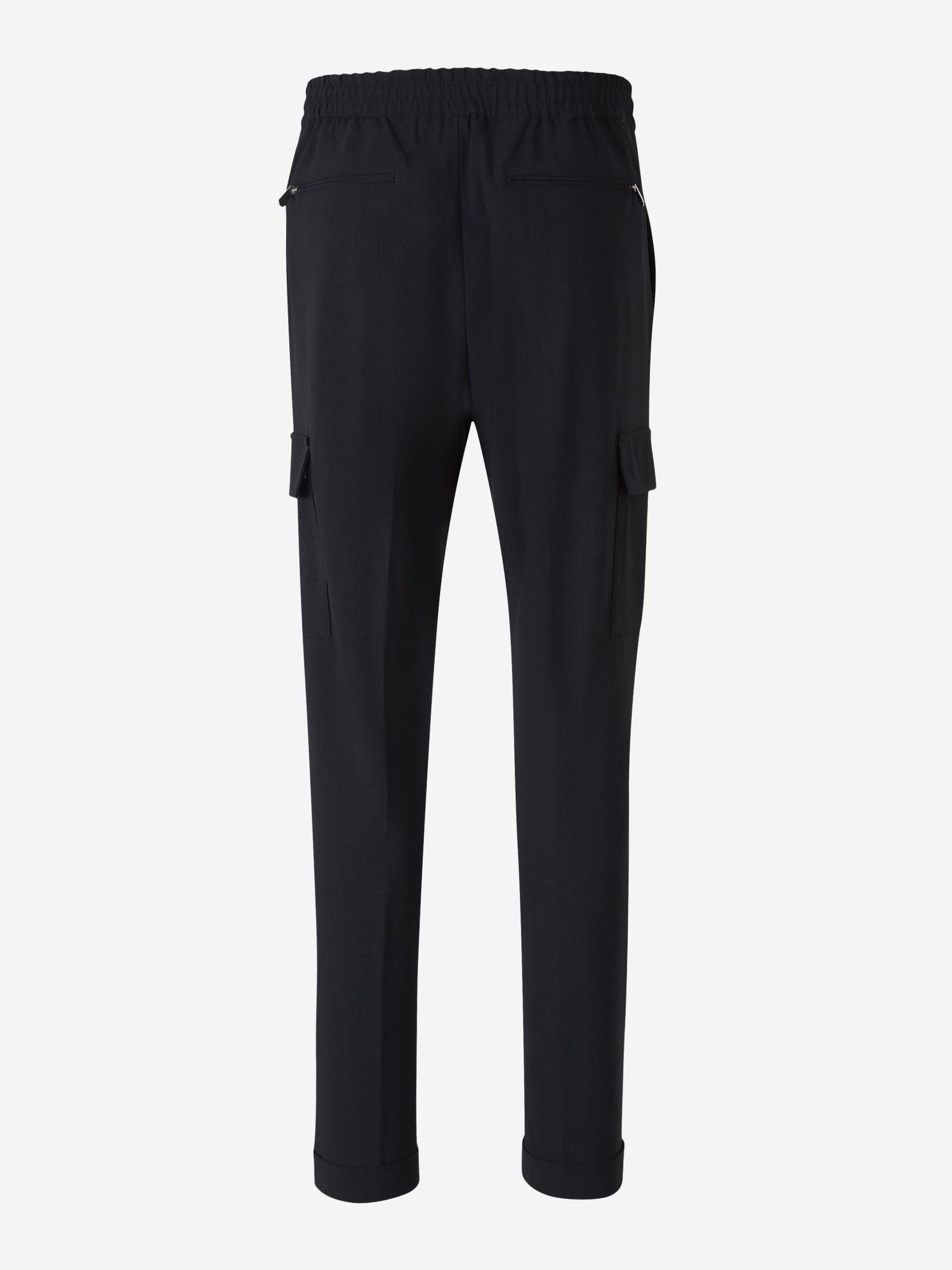 Marco Pescarolo Hombre Barcelona Pantalones Cargo Lana color Azul Noche sku 521-003282 01 - Foto 3