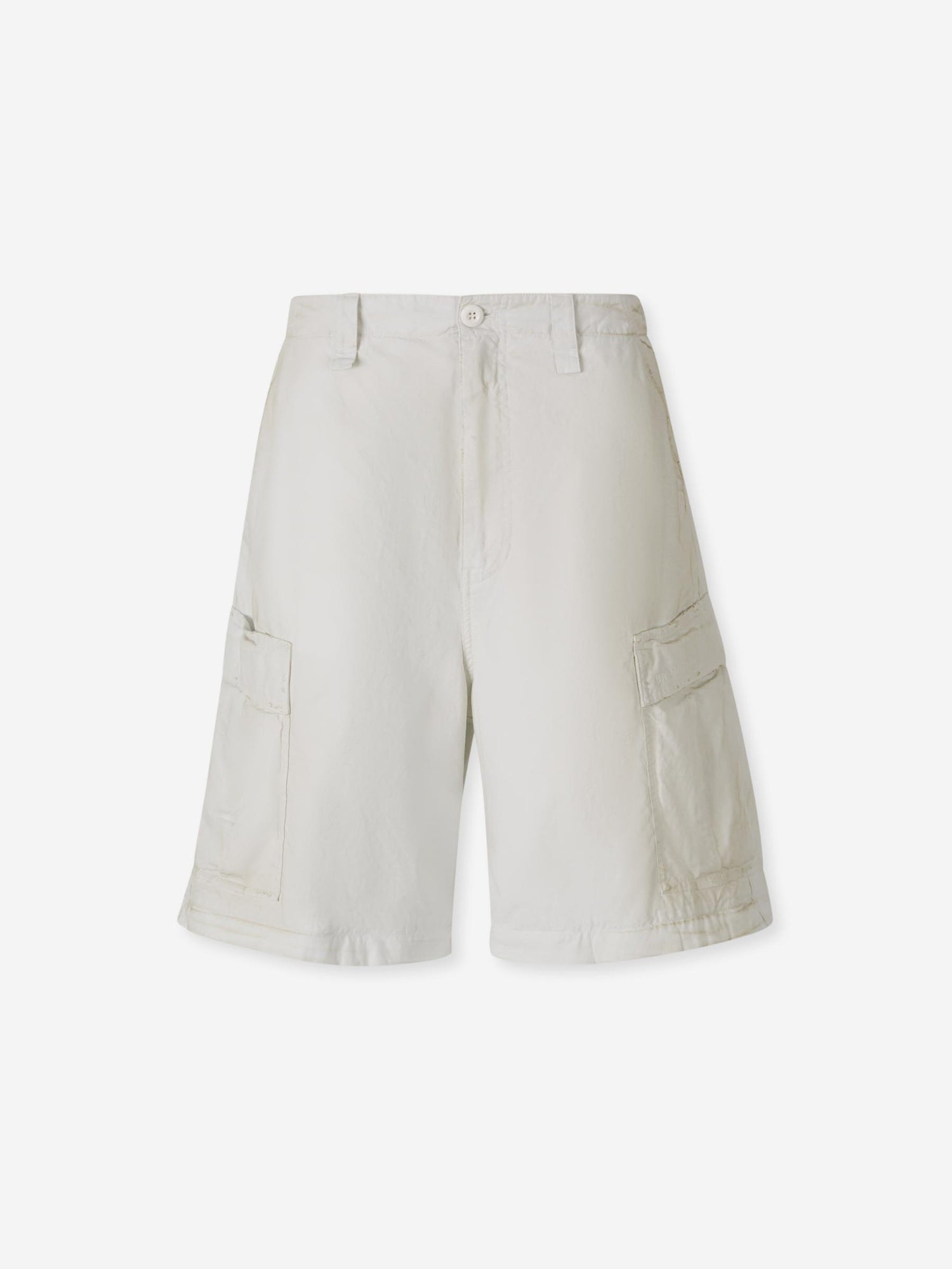 Outlet online Balenciaga Hombre Pantalones Cargo Anchos color Marfil sku 521-003294 01 - Foto 2