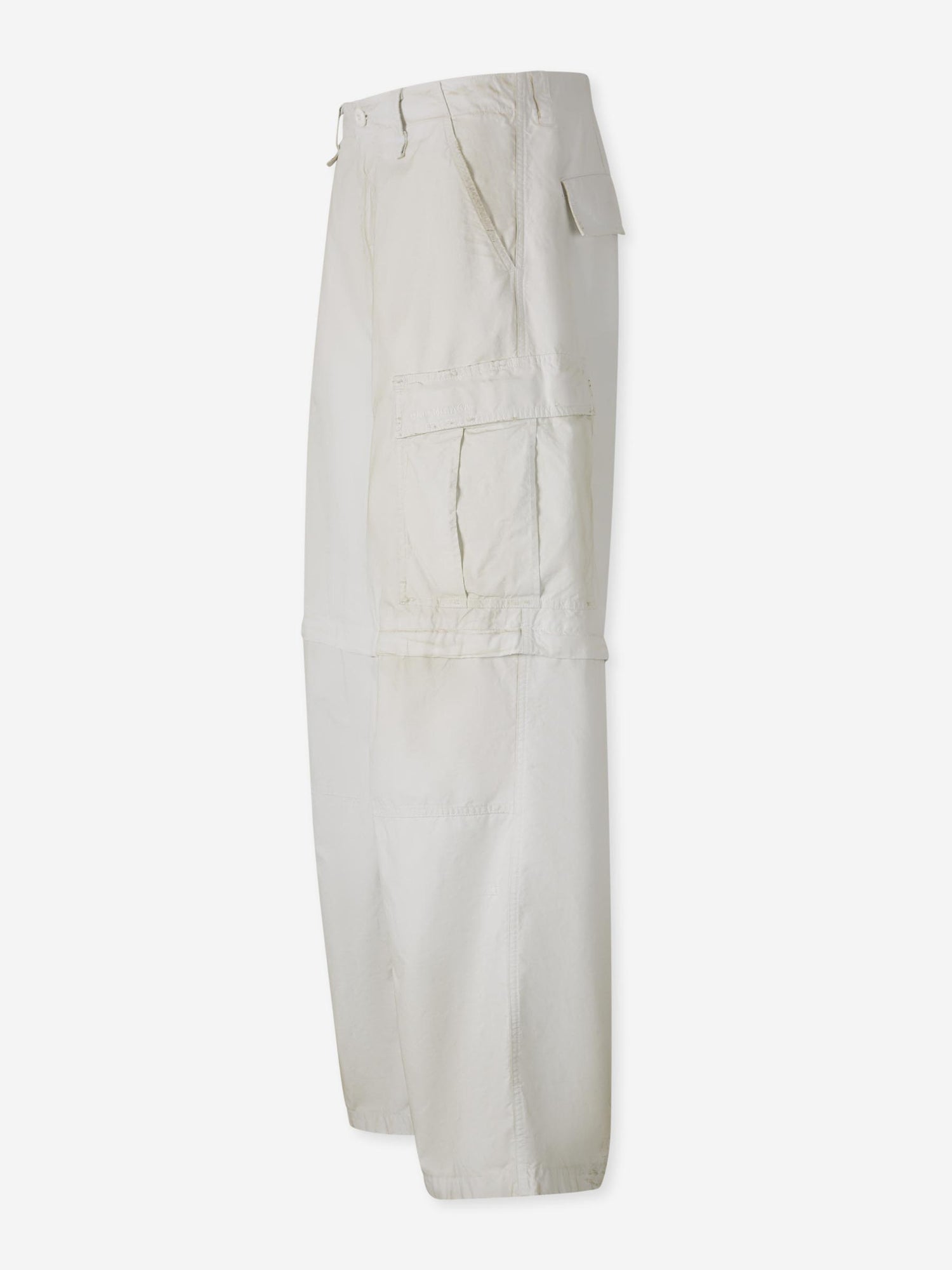 Outlet online Balenciaga Hombre Pantalones Cargo Anchos color Marfil sku 521-003294 01 - Foto 3