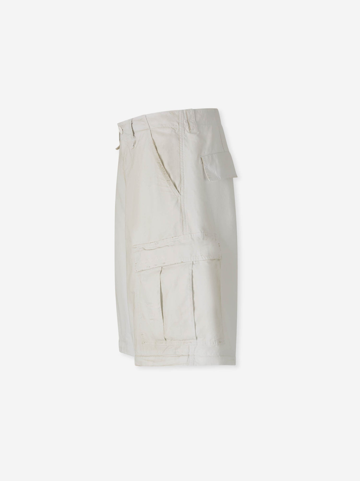 Outlet online Balenciaga Hombre Pantalones Cargo Anchos color Marfil sku 521-003294 01 - Foto 4