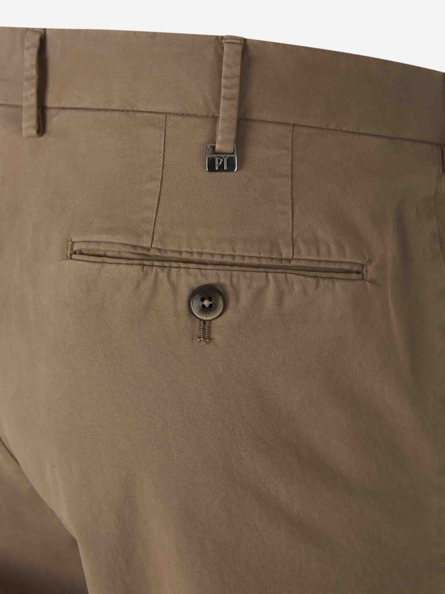 PT Torino Hombre Barcelona Pantalones Chinos Slim color Camel sku 521-003301 03 - Foto 4
