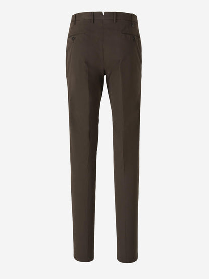 PT Torino Hombre Barcelona Pantalones Chinos Slim color Marrón Oscuro sku 521-003301 04 - Foto 2