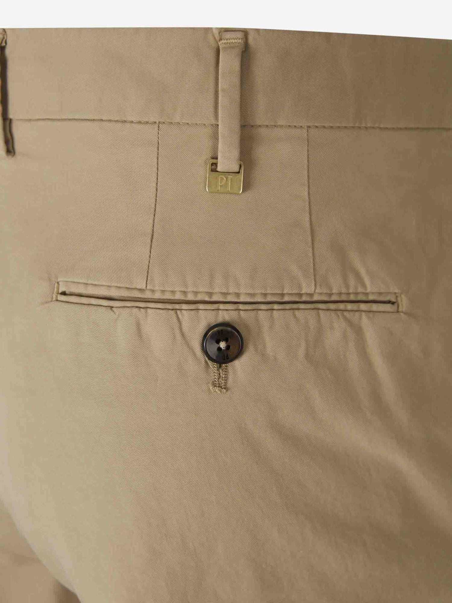 PT Torino Hombre Barcelona Pantalones Chinos Slim color Beige sku 521-003301 05 - Foto 4