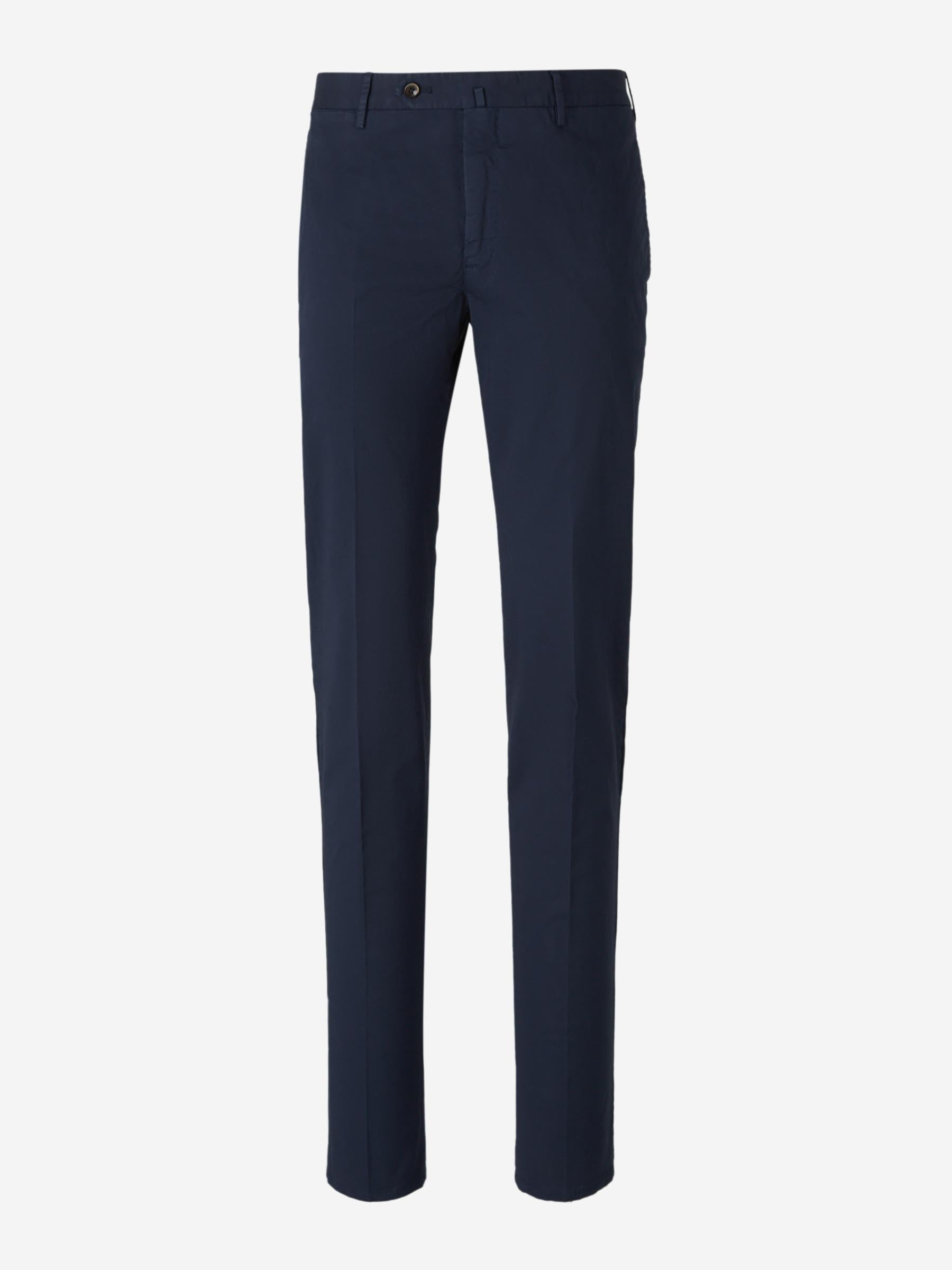 Outlet online PT Torino Hombre Pantalones Chinos Slim color Azul Marino sku 521-003301 06 - Foto 1