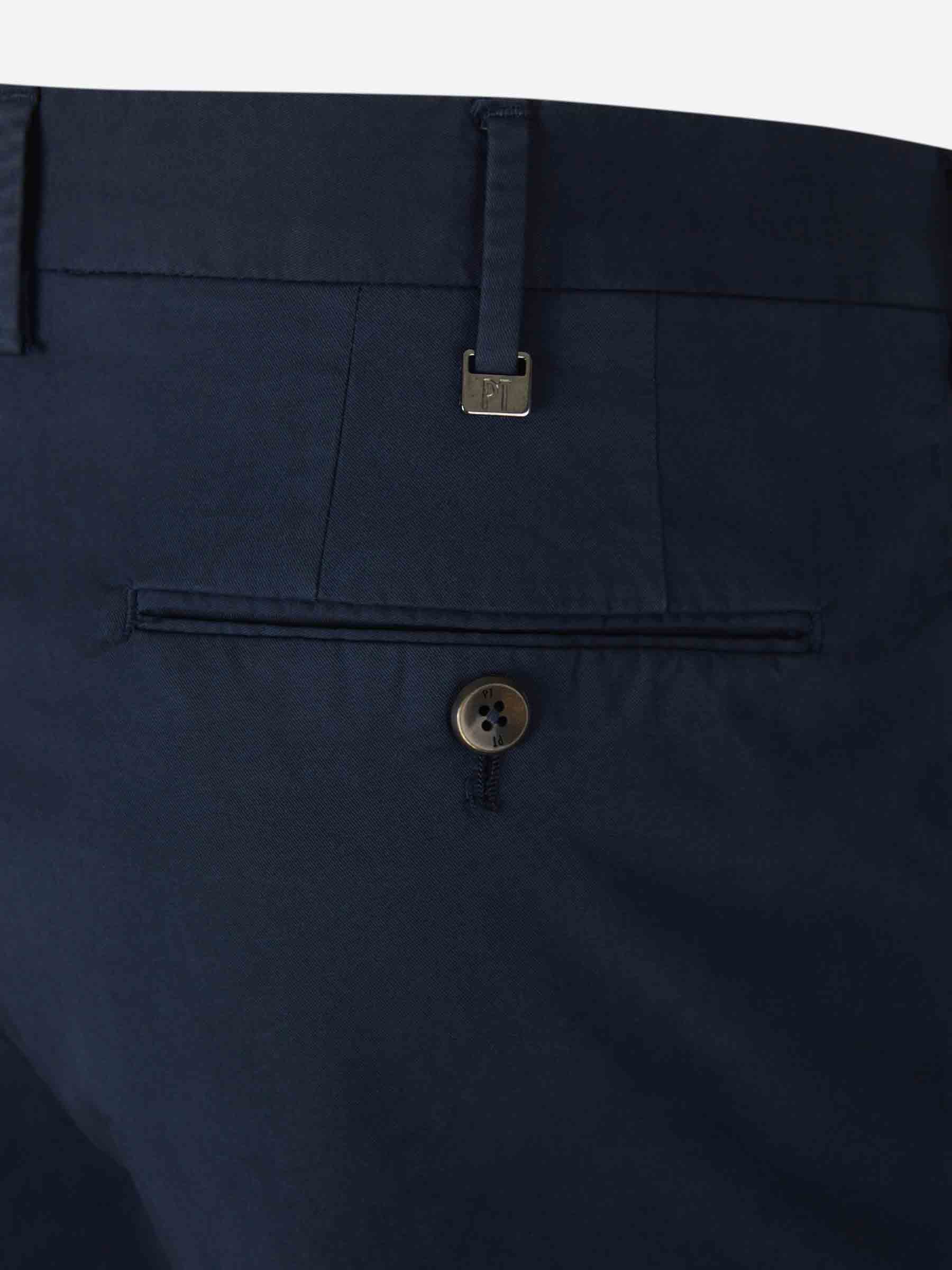 Outlet online PT Torino Hombre Pantalones Chinos Slim color Azul Marino sku 521-003301 06 - Foto 4