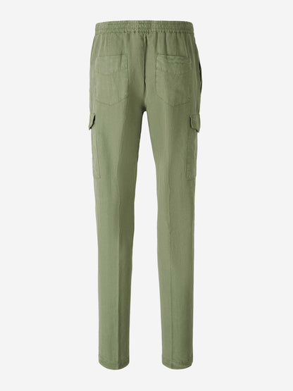 Outlet online PT Torino Hombre Pantalones Cargo Algodón color Verde sku 521-003302 02 - Foto 3
