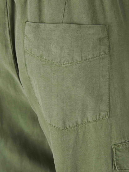 Outlet online PT Torino Hombre Pantalones Cargo Algodón color Verde sku 521-003302 02 - Foto 5