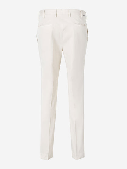 Incotex Hombre Barcelona Pantalones Chinos Algodón color Marfil sku 521-003306 02 - Foto 2