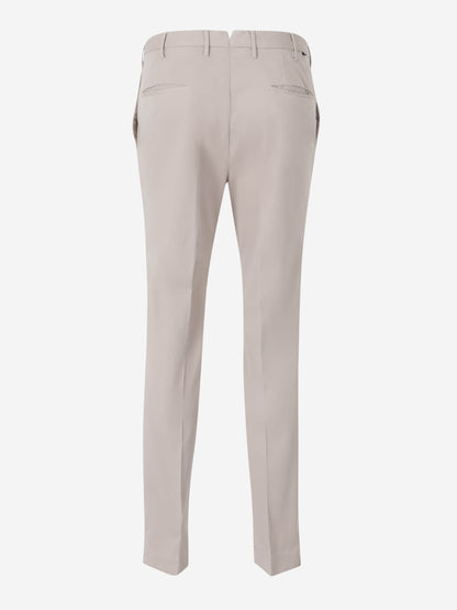 Outlet online Incotex Hombre Pantalones Chinos Algodón color Beige sku 521-003306 03 - Foto 2