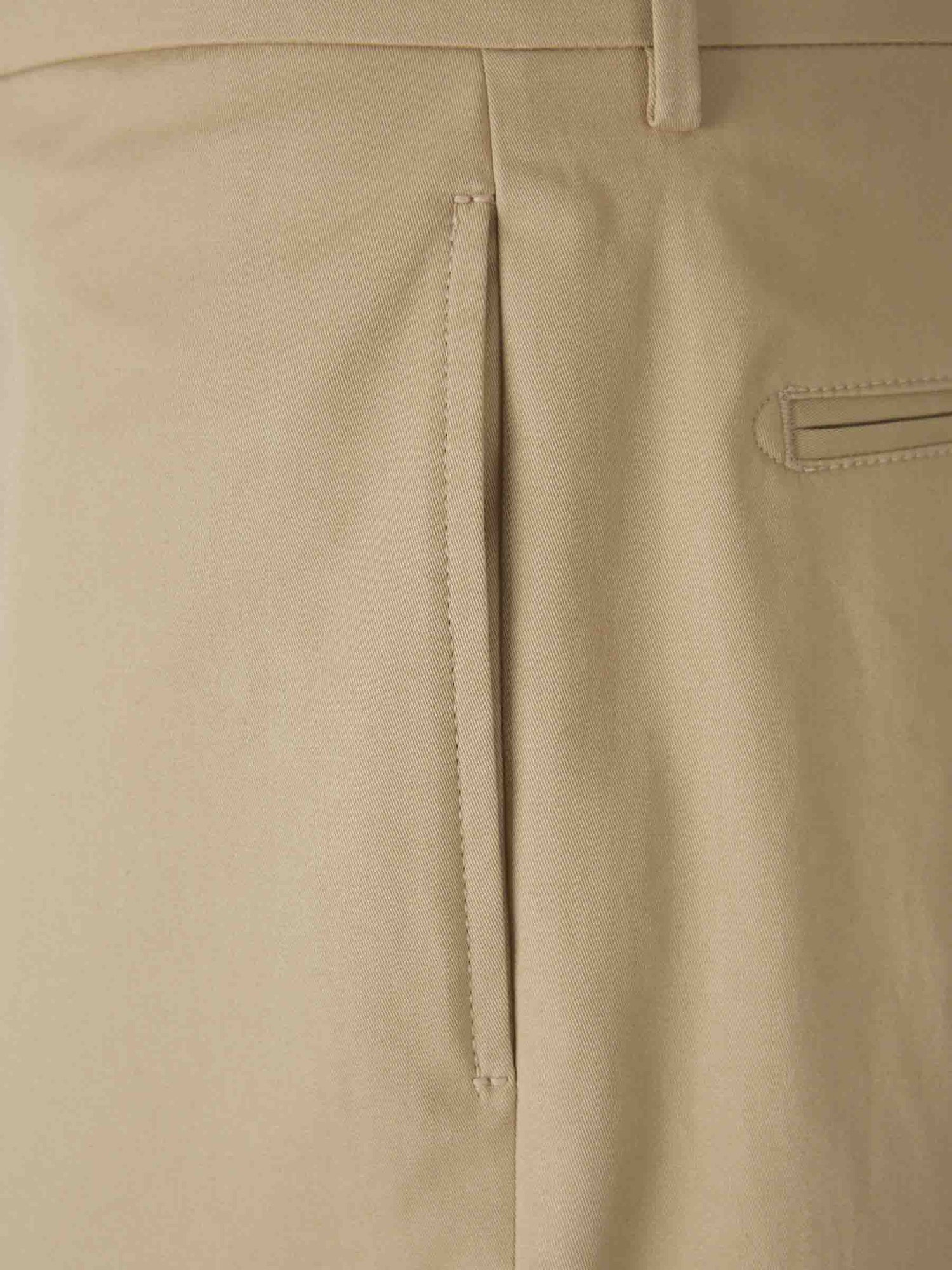 Outlet online Berwich Hombre Pantalones Chinos Algodón color Beige sku 521-003332 01 - Foto 3