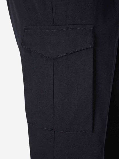Outlet online Herno Hombre Pantalones Cargo Lona color Azul Noche sku 521-003337 02 - Foto 5