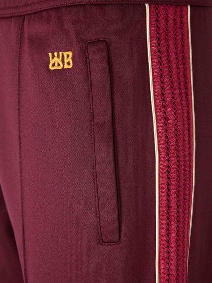 Outlet online Wales Bonner Hombre Pantalón Casual color Burdeos sku 521-003343 01 - Foto 4