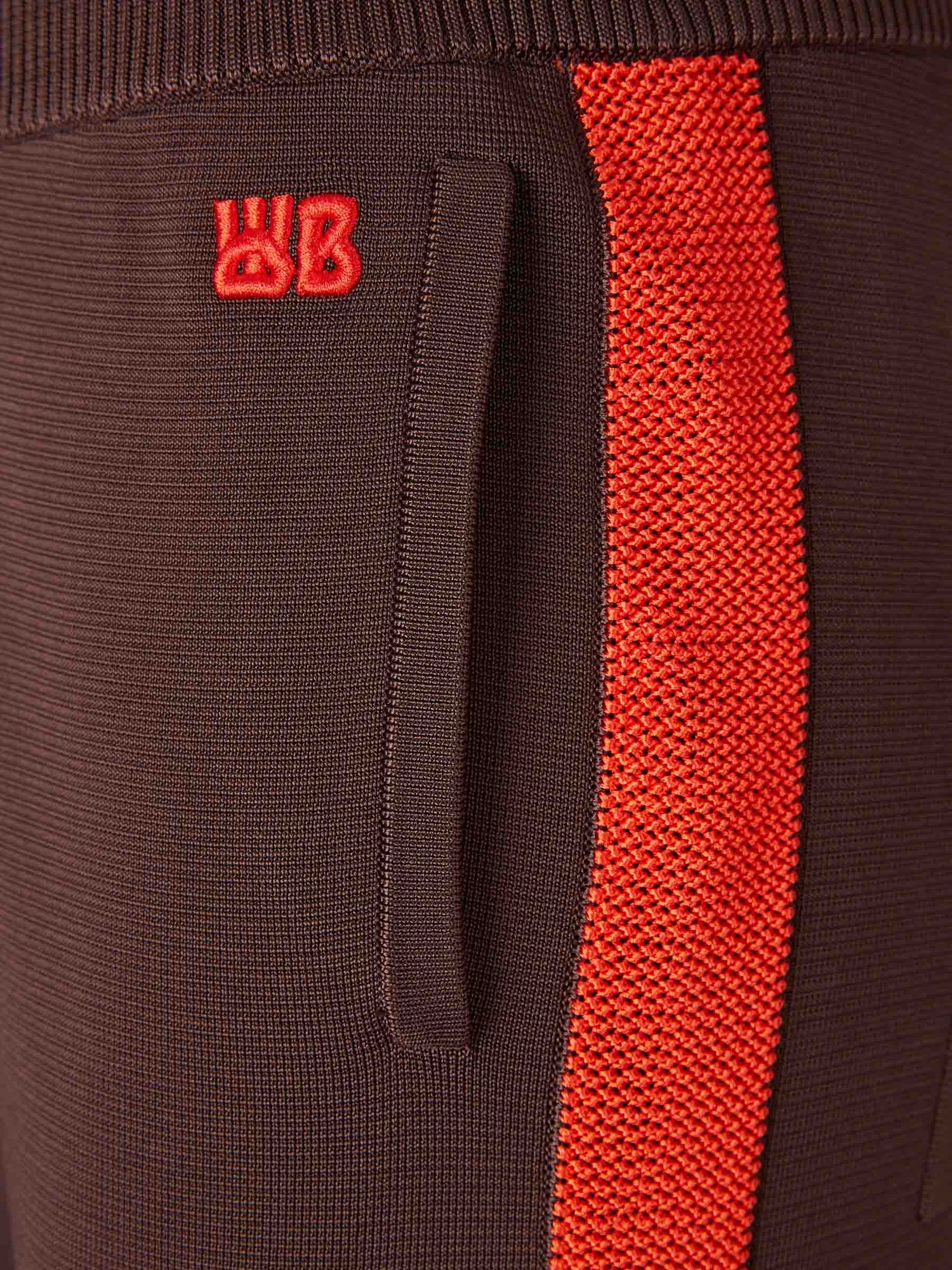 Outlet online Wales Bonner Hombre Joggers Tide Track color Burdeos sku 521-003345 01 - Foto 4