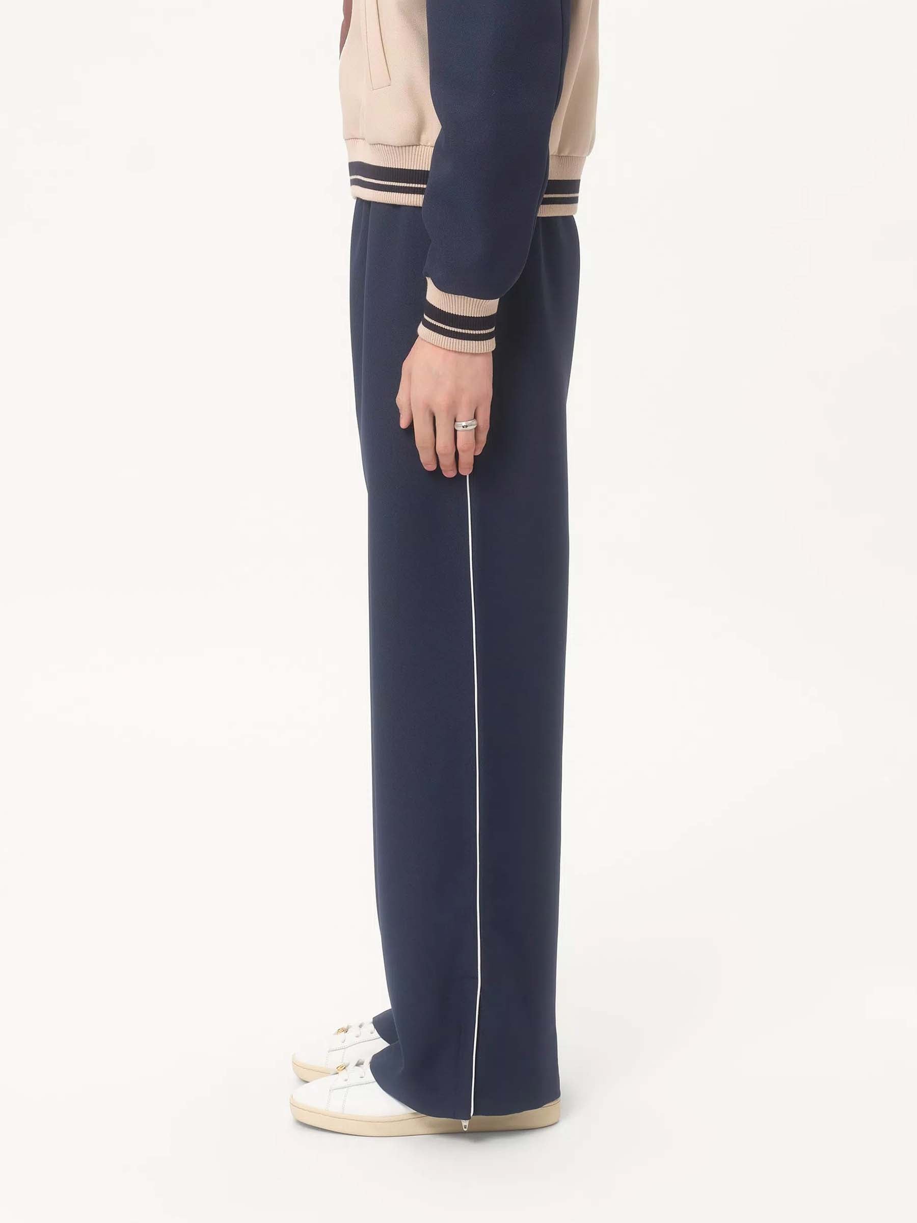 Outlet online Valentino Hombre Pantalones Casual Deportivo color Azul Marino sku 521-003348 01 - Foto 3