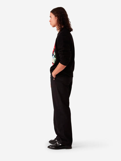 Outlet online Casablanca Hombre Pantalones Chinos Algodón color Negro sku 521-003365 01 - Foto 3