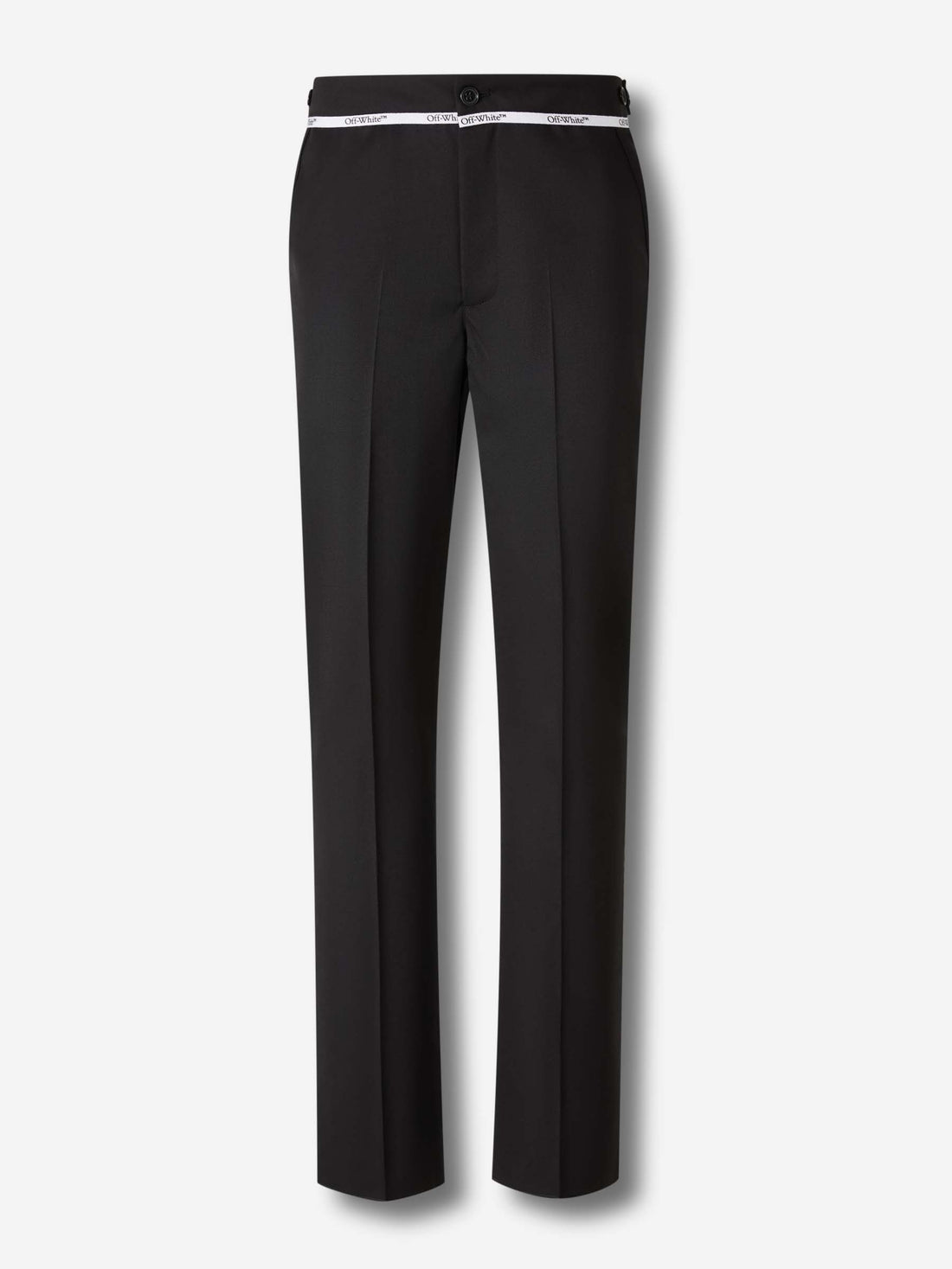 Outlet online Off-White Hombre Pantalones Rectos Lana color Negro sku 521-003376 01 - Foto 1