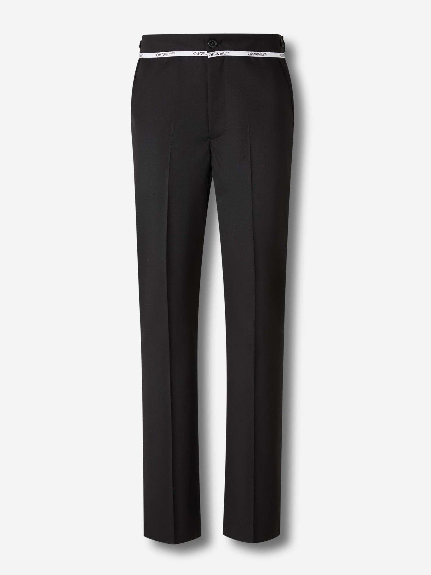 Outlet online Off-White Hombre Pantalones Rectos Lana color Negro sku 521-003376 01 - Foto 1