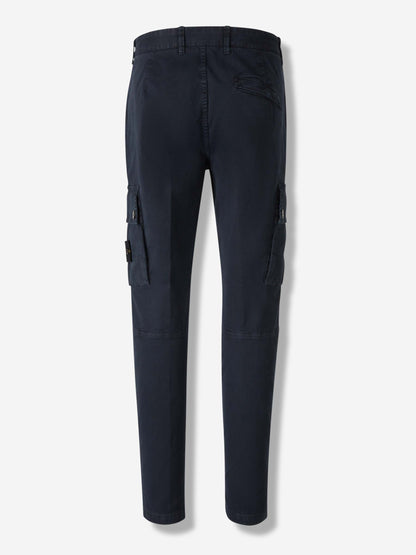 Outlet online Stone Island Hombre Pantalones Etiqueta Compass color Azul Marino sku 521-003379 01 - Foto 3