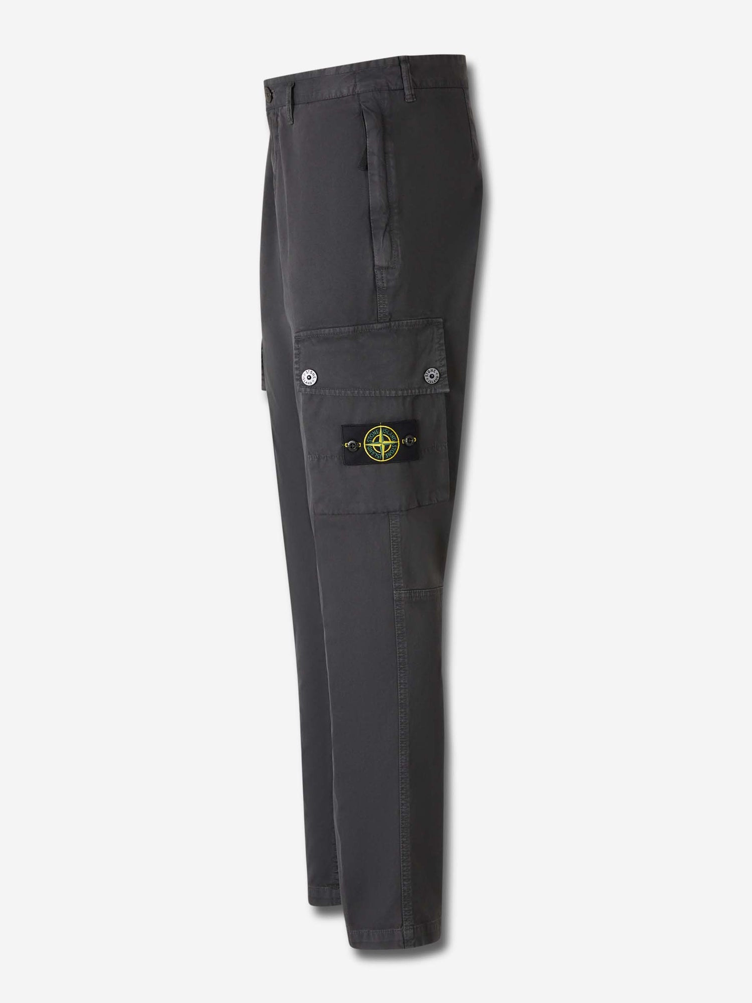 Stone Island Hombre Barcelona Pantalones Etiqueta Compass color Gris Piedra sku 521-003379 02 - Foto 2