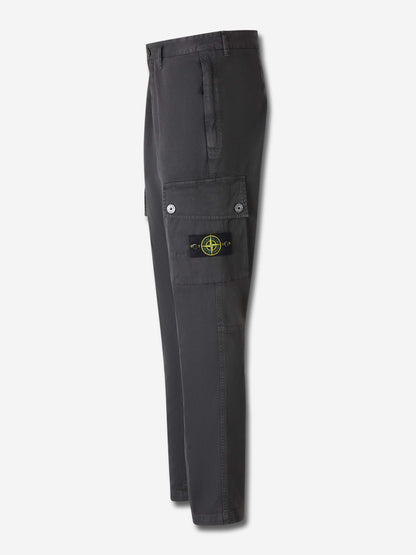 Stone Island Hombre Barcelona Pantalones Etiqueta Compass color Gris Piedra sku 521-003379 02 - Foto 2