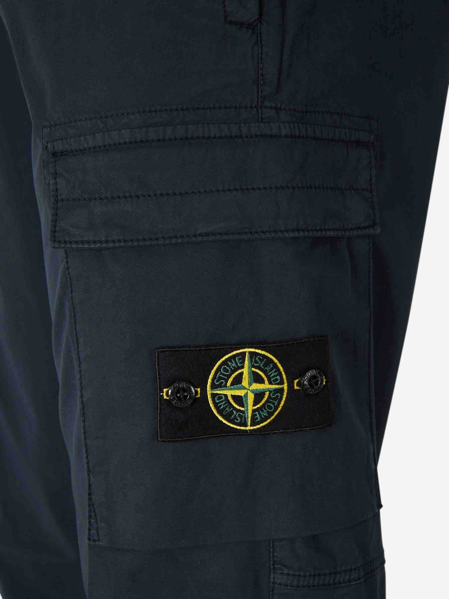 Outlet online Stone Island Hombre Pantalones Cargo Rectos color Azul Noche sku 521-003380 01 - Foto 4