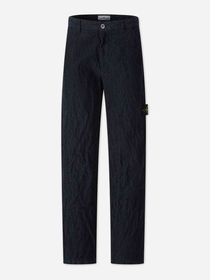 Outlet online Stone Island Hombre Pantalones Pana Rectos color Azul Noche sku 521-003385 01 - Foto 1