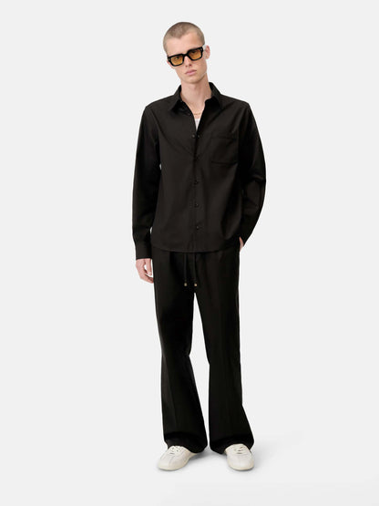 Outlet online Amiri Hombre Pantalones Rectos Pliegue color Negro sku 521-003399 01 - Foto 2