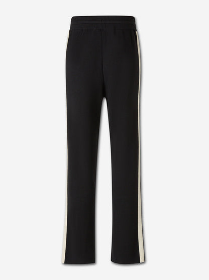 Outlet online Palm Angels Hombre Pantalones Jogger Lana color Negro sku 521-003406 01 - Foto 3