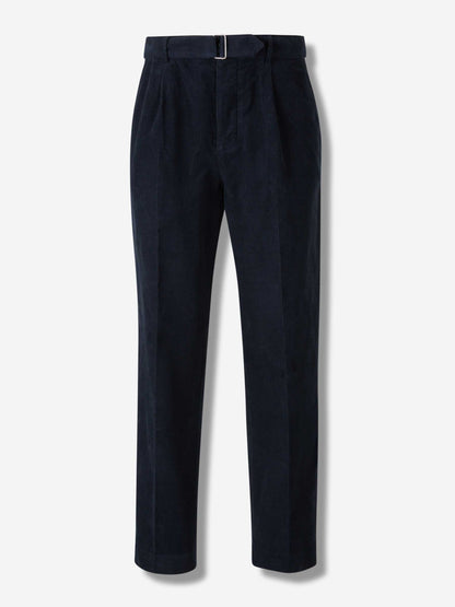 Outlet online Officine Générale Hombre Pantalones Chinos Hermann color Azul Noche sku 521-003416 01 - Foto 1