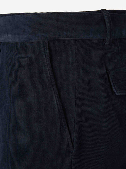 Outlet online Officine Générale Hombre Pantalones Chinos Hermann color Azul Noche sku 521-003416 01 - Foto 3