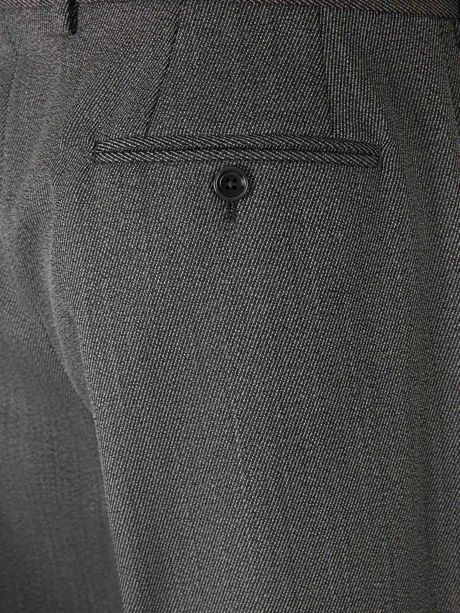Outlet online Lardini Hombre Pantalones Vestir Lana color Marrón Oscuro sku 521-003422 01 - Foto 4