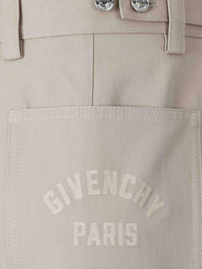 Outlet online Givenchy Hombre Pantalones Rectos Algodón color Camel sku 521-003425 01 - Foto 3