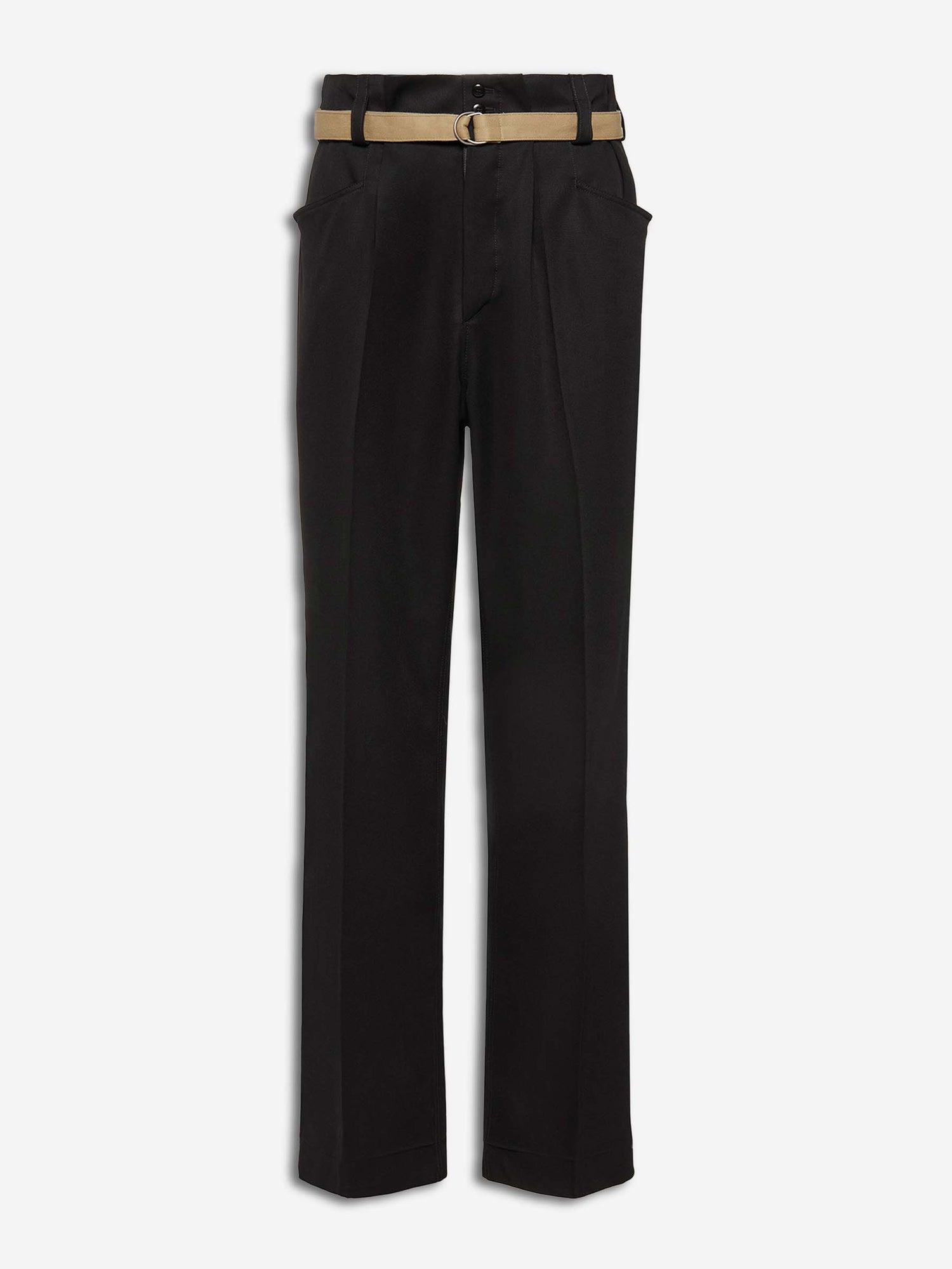 Outlet online Maison Margiela Hombre Pantalones de Vestir Lana color Negro sku 521-003438 01 - Foto 1