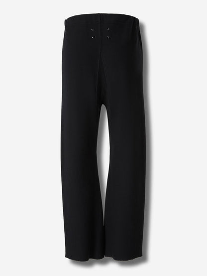 Outlet online Maison Margiela Hombre Joggers Punto Cachemira color Negro sku 521-003439 01 - Foto 3