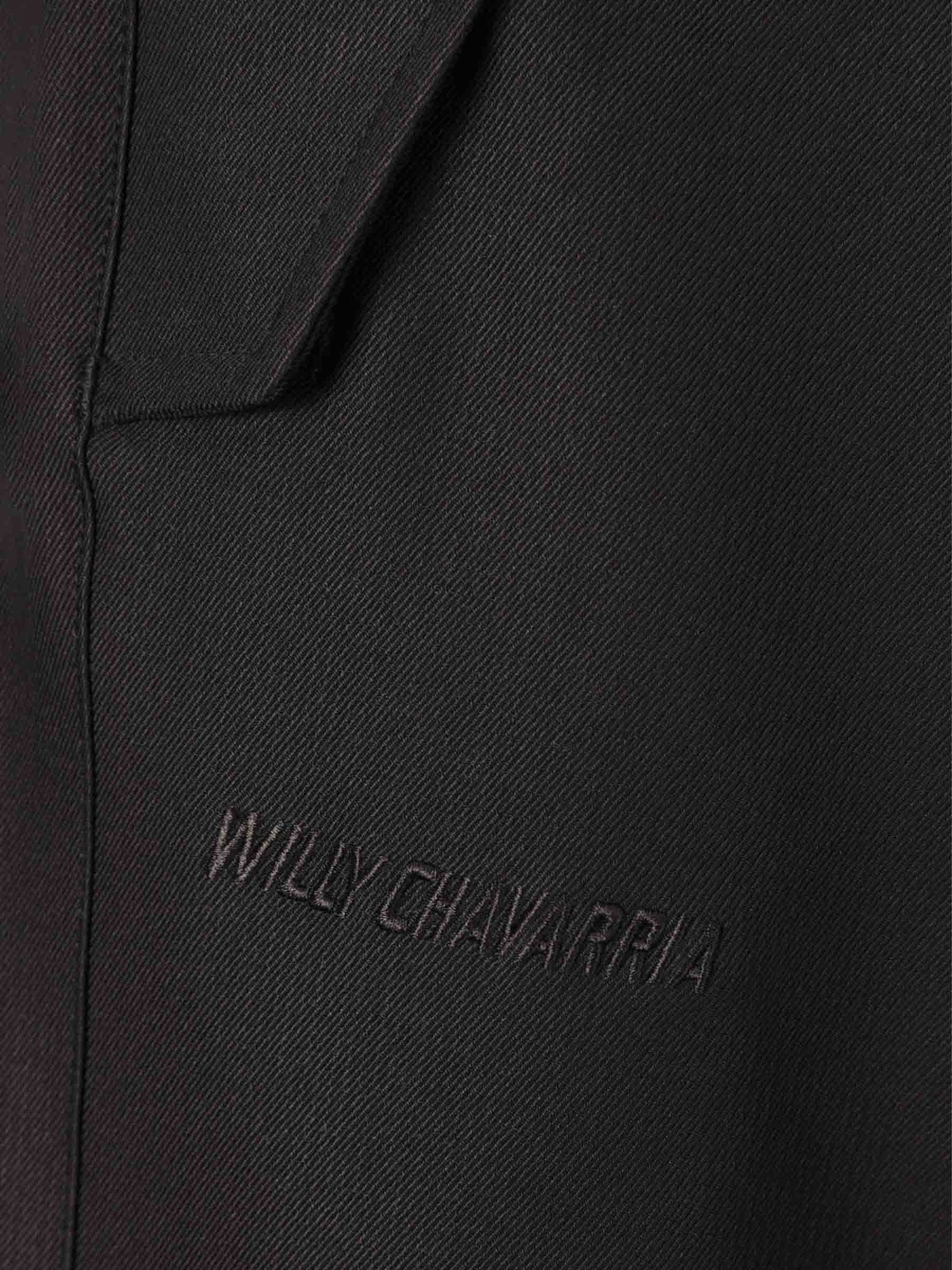 Outlet online Adidas Willy Chavarria Hombre Pantalones Anchos Sarga color Negro sku 521-003442 01 - Foto 5