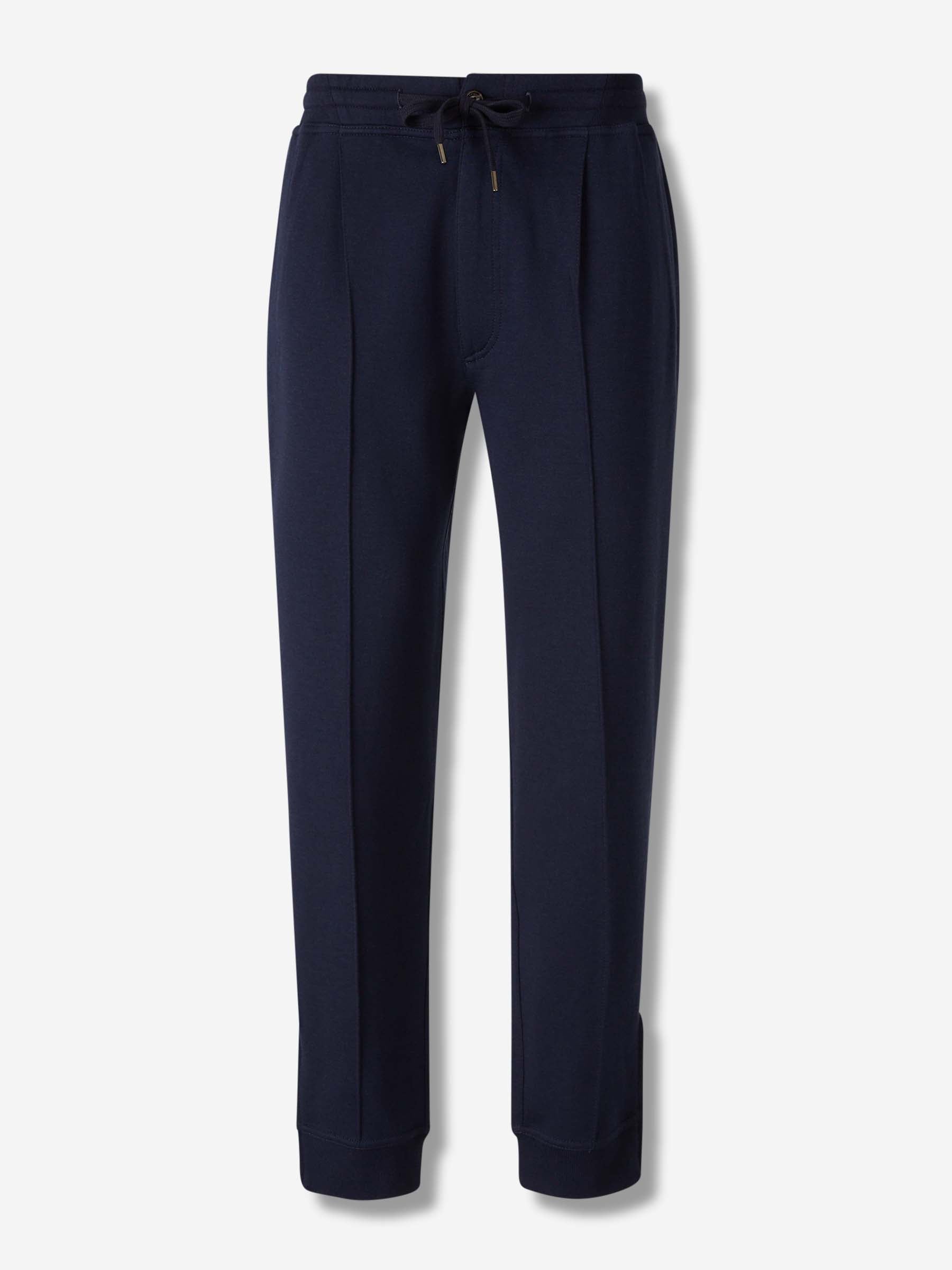 Outlet online Brunello Cucinelli Hombre Joggers Algodón color Azul Marino sku 521-003448 01 - Foto 1