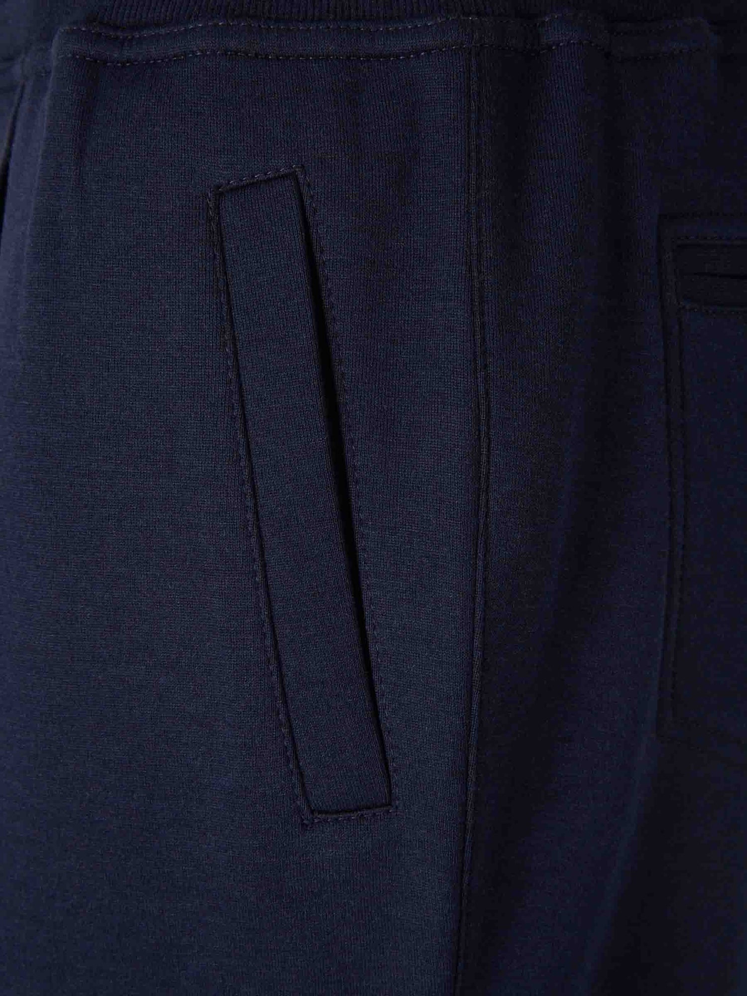 Outlet online Brunello Cucinelli Hombre Joggers Algodón color Azul Marino sku 521-003448 01 - Foto 3